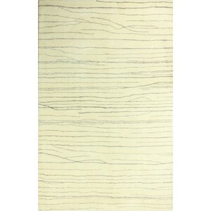 Jaqueline Hand-Tufted Ivory/Gray Area Rug