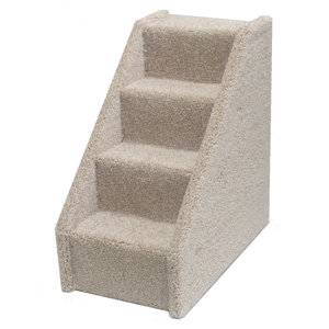 Bear's Stairsu2122 Mini Carpeted 4 Step Pet Stair