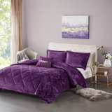 Extended Black Friday Sale On Purple Comforters Sets Wayfair Ca