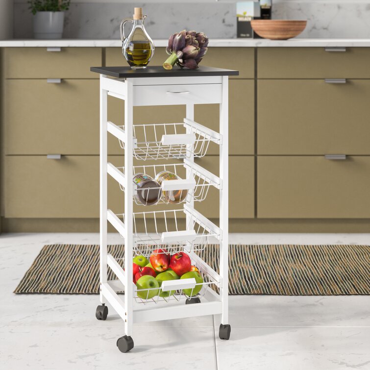 17 Stories 37Cm Kitchen Trolley Reviews Wayfair Co Uk   37Cm Kitchen Trolley 