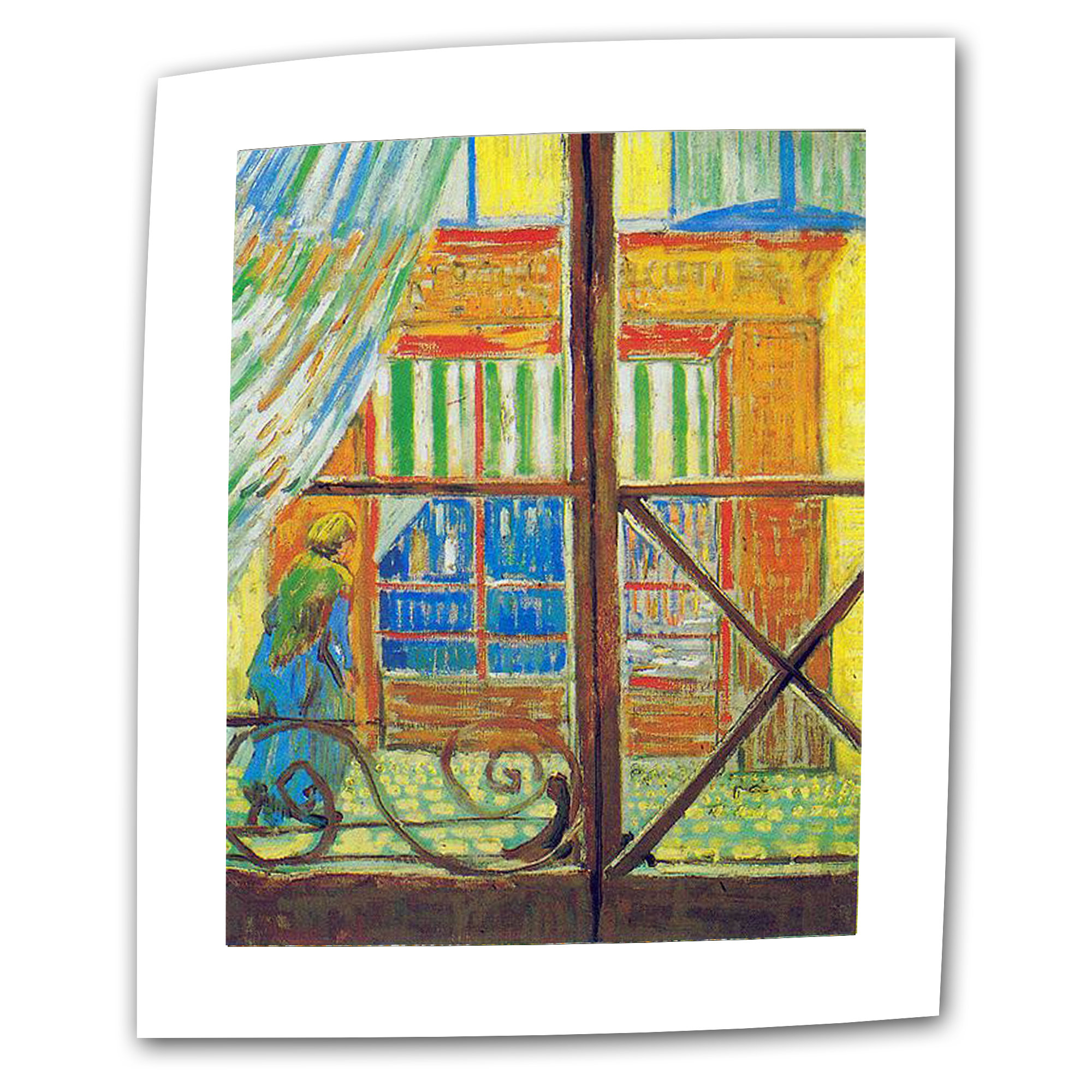 van gogh window painting