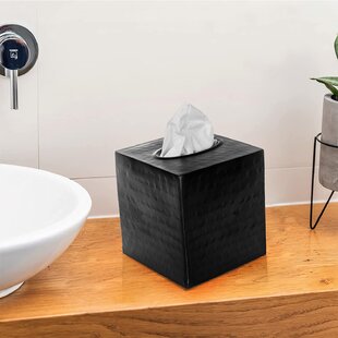 Toilet Tissue Box Bathroom Gift Napkin Holder Paper Storage Round Container Home 