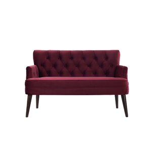 Mcgrady Tufted Accent Settee By House Of Hampton