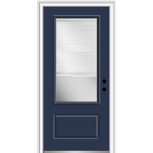 Verona Home Design Full Lite Ready To Install Fiberglass Prehung