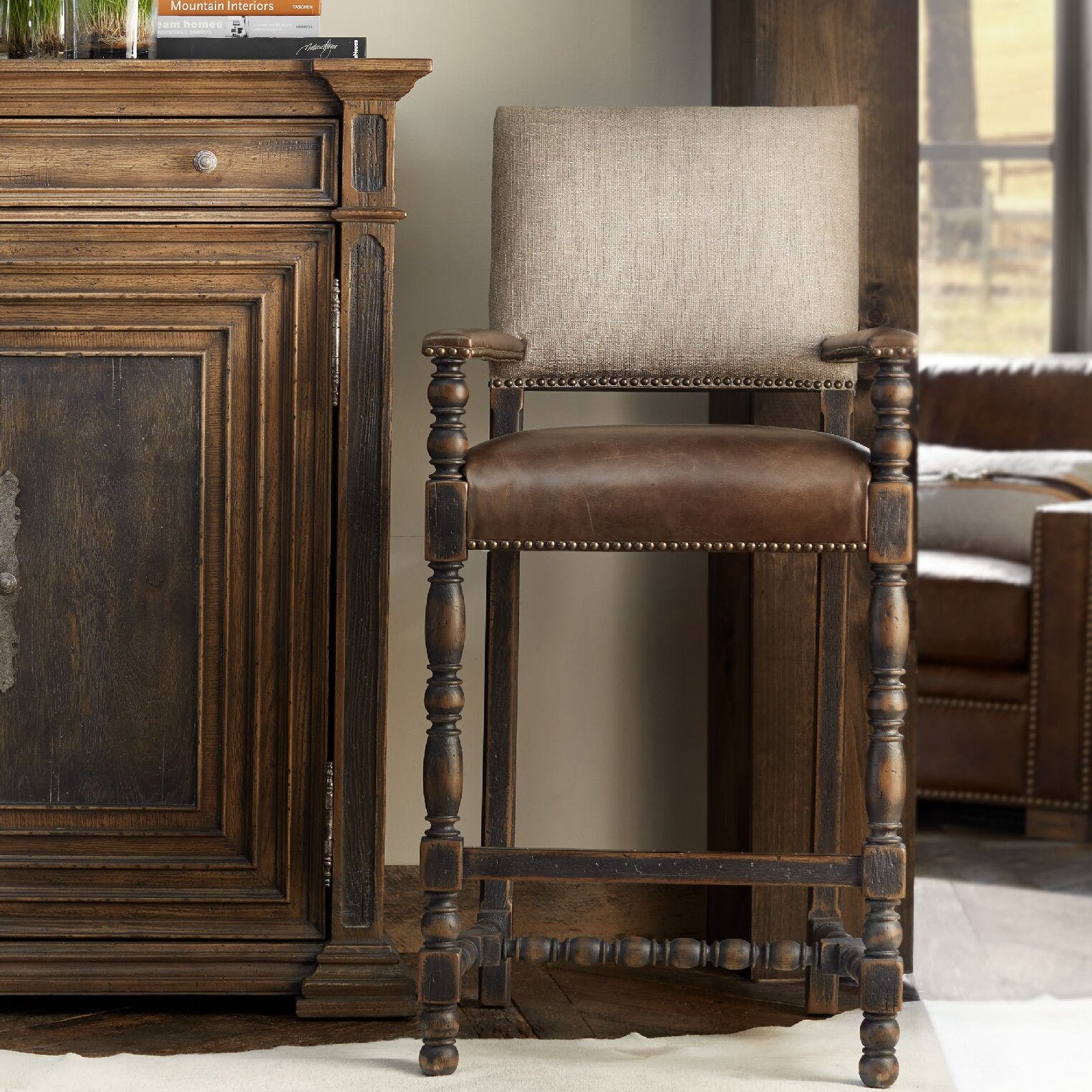 Hooker Furniture Hill Country 25 Bar Stool Wayfair