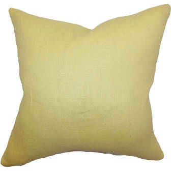 The Pillow Collection Elvy Cotton Throw Pillow Reviews Wayfair
