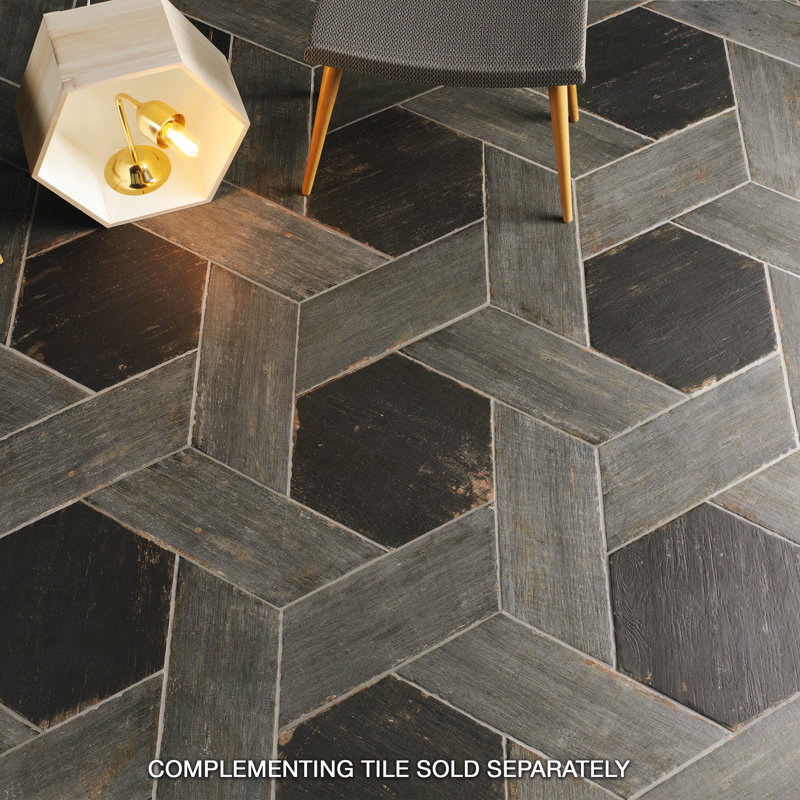 Rama 14 X 16 Porcelain Wood Look Wall Floor Tile Reviews Allmodern