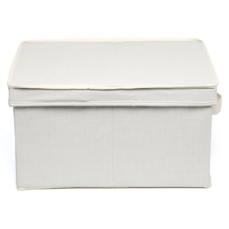 large white storage boxes with lids