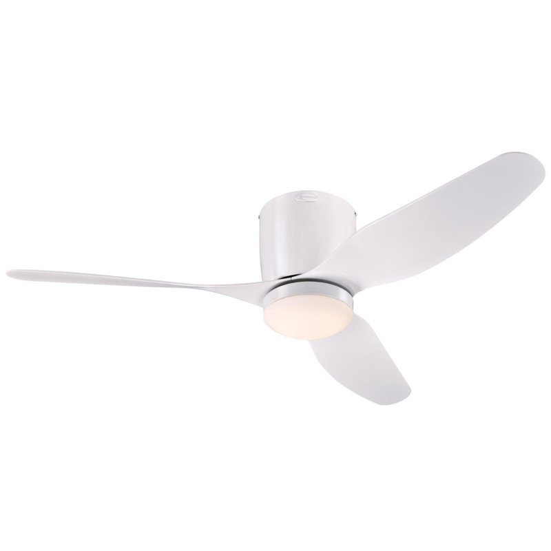 Ebern Designs 46 Kempston 3 Blade Led Propeller Ceiling Fan With Remote Control And Light Kit Included Reviews Wayfair