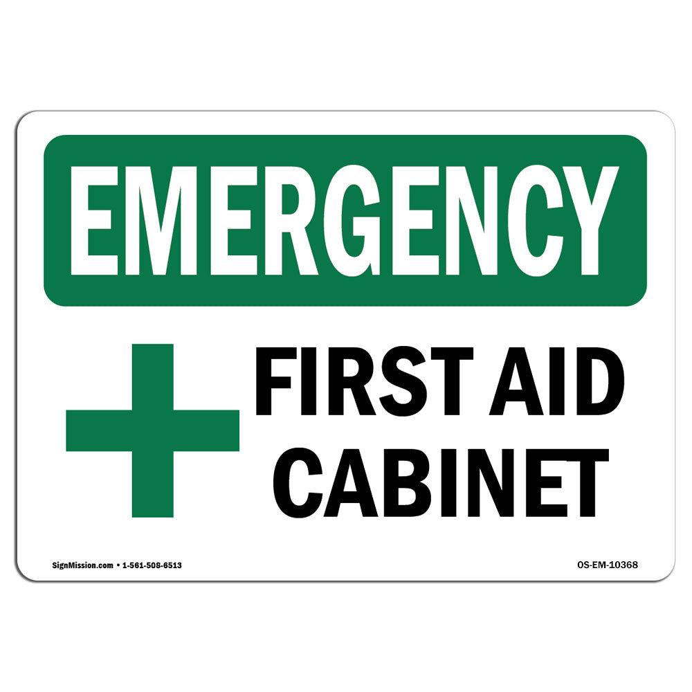 SignMission First Aid Sign Wayfair
