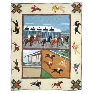 Derby Cotton Throw Patch Magic