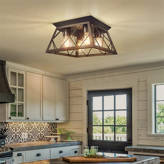 Gracie Oaks 5 Lights Kitchen Linear Chandelier Dining Room Island ...