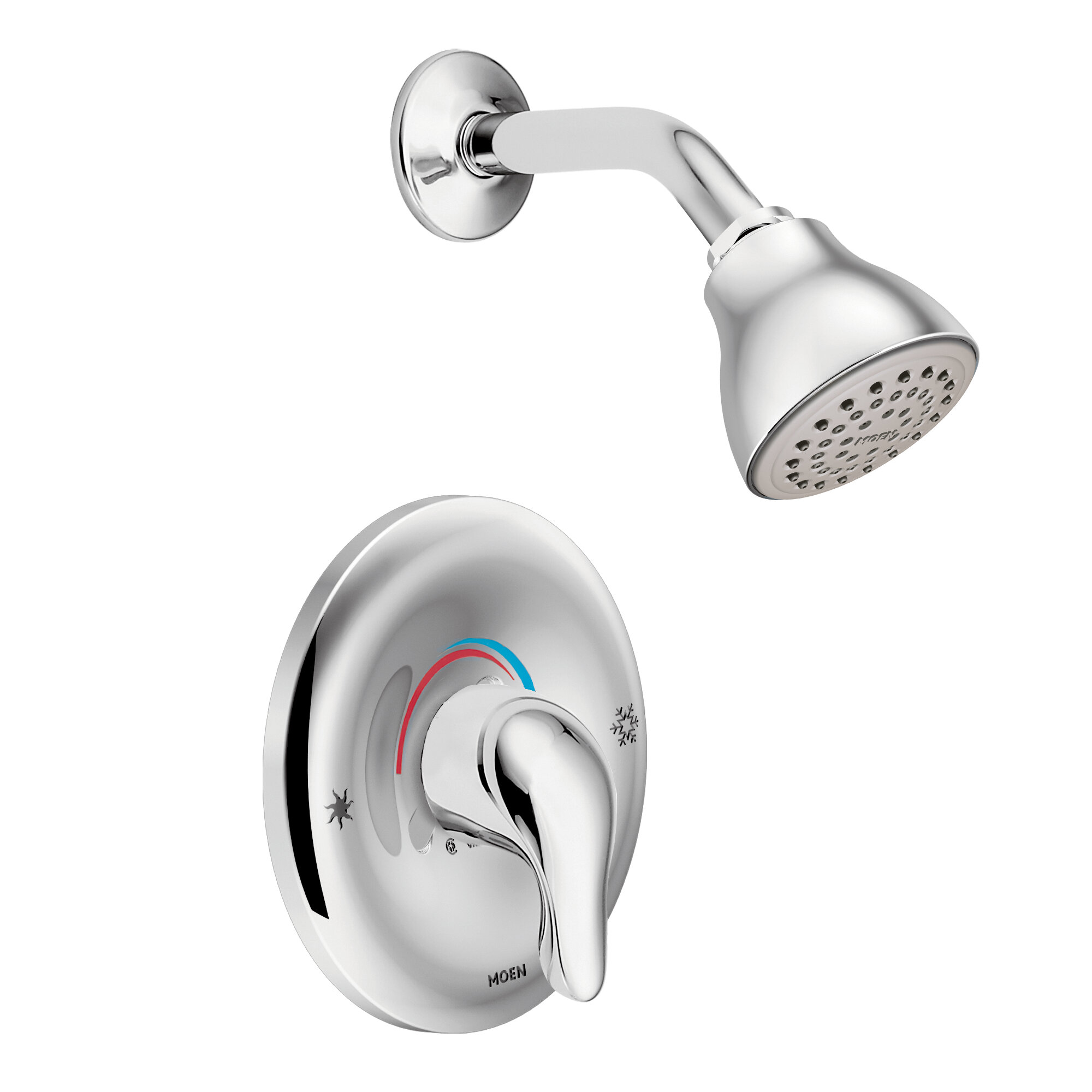 Chateau Shower Faucet Trim with Lever Handle and Posi-Temp