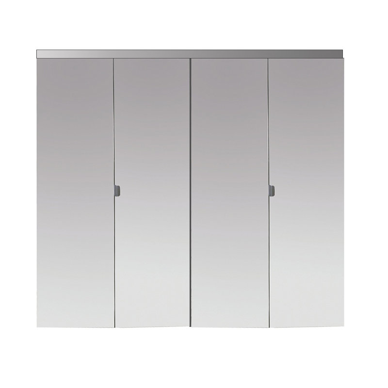 Custom Door And Mirror Mirrored Bi Fold Door Wayfair