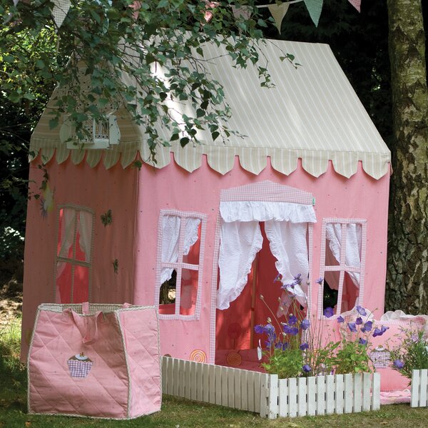 pink garden playhouse