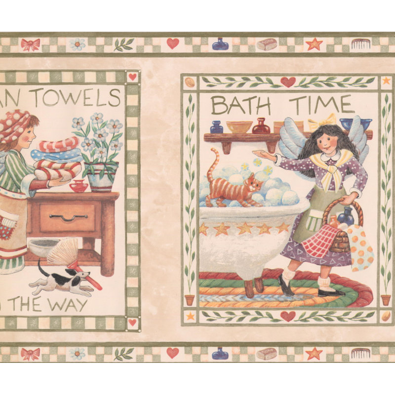 August Grove Pridemore Bathroom Fairy Pictures On Wall Kids 15 L