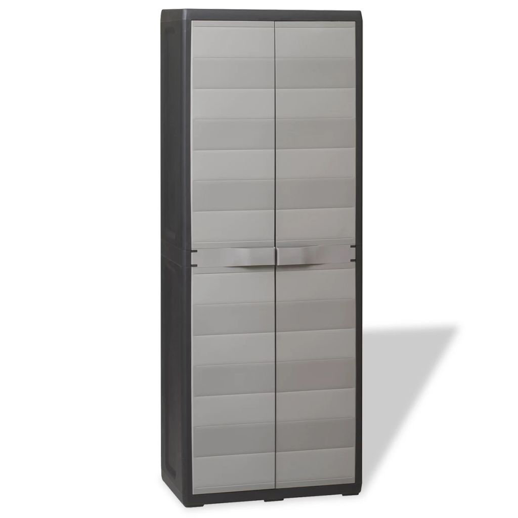 Keter 25-in W x 38-in H x 17-in D Plastic Freestanding Garage Cabinet Adjustable