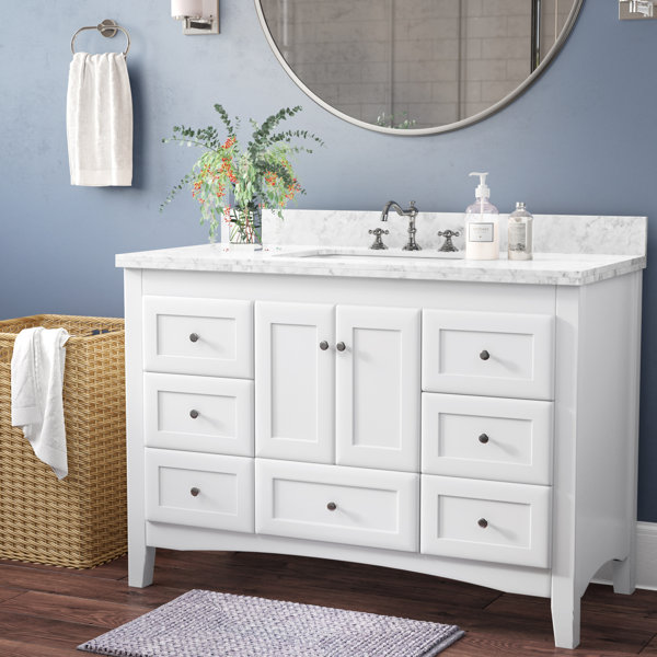 Birch Lane Prentice 48 Single Bathroom Vanity Set Reviews Wayfair