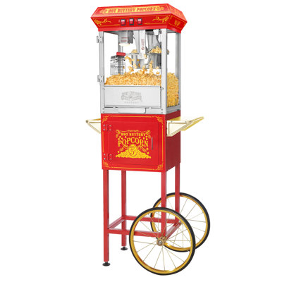 Great Northern Popcorn 8 Oz. Good Time Popcorn Machine Great Northern Popcorn Color: Red