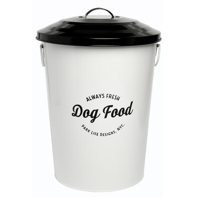 25 lb dog food storage