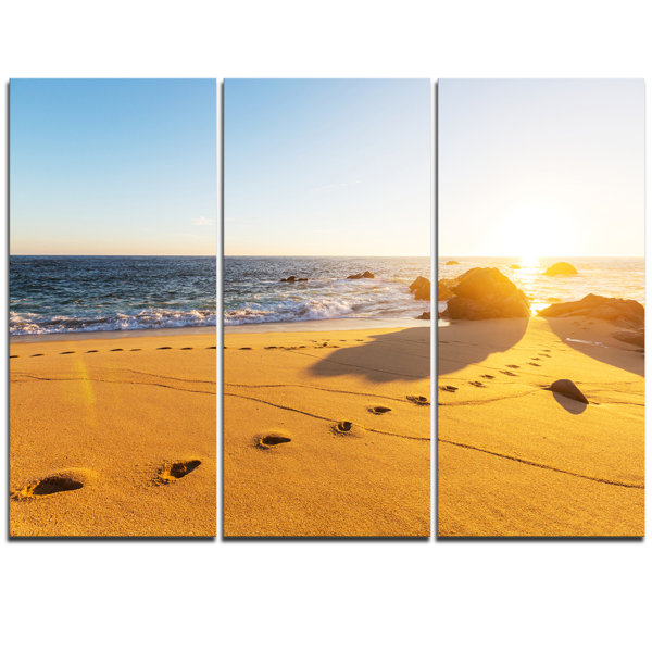 Footprints In The Sand Art Wayfair