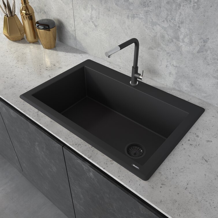 Ruvati 33 L X 22 W Drop In Kitchen Sink Reviews Wayfair