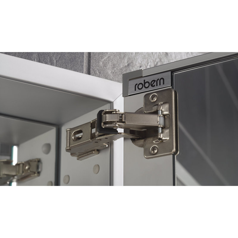 3 door medicine cabinet hinges