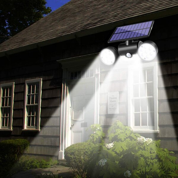 Sunnydaze 35 Inch Hanging Rain Drop Outdoor LED Solar Light With Shepherd Hook Set of 2