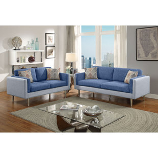 Blue Living Room Sets You Ll Love Wayfair Quickview