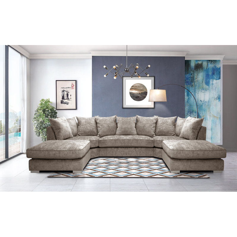 Ebern Designs Nokes Brisina Reversible Modular Corner Sofa