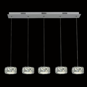 Milan 5-Light LED Kitchen Island Pendant