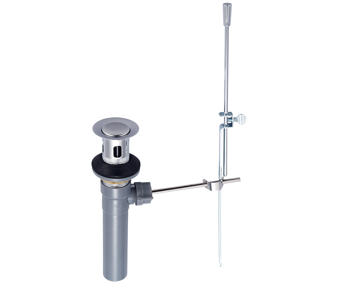 Olympia Faucets 50 50 Pop Up Bathroom Sink Drain With Overflow Wayfair