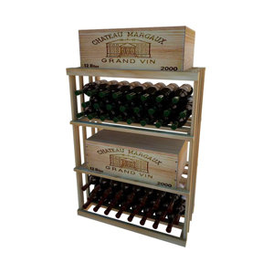 1 Column Rectangular 48 Bottle Floor W..