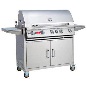 Brahma Cart 5-Burner Propane Gas Grill with Cabinet