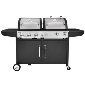 Performance 3 Burner Liquid Propane Gas and Charcoal Grill