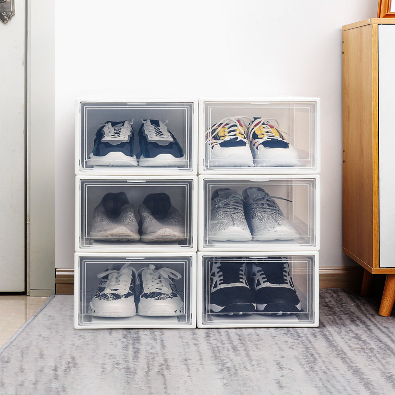 stackable shoe boxes