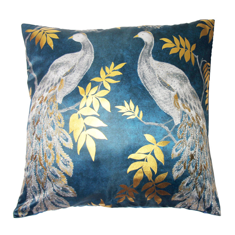 wayfair blue cushions