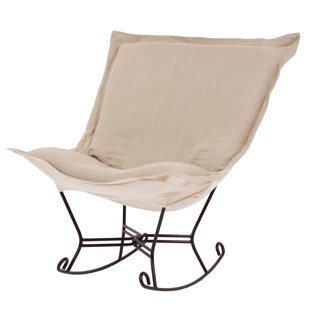 Azaria Scroll Rocking Chair by Red Barrel Studio #2