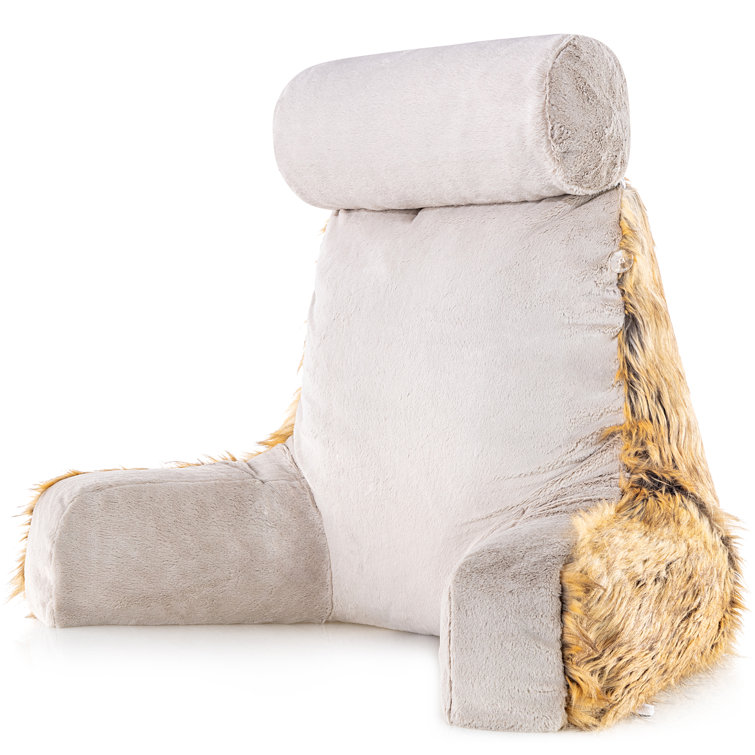 faux fur backrest