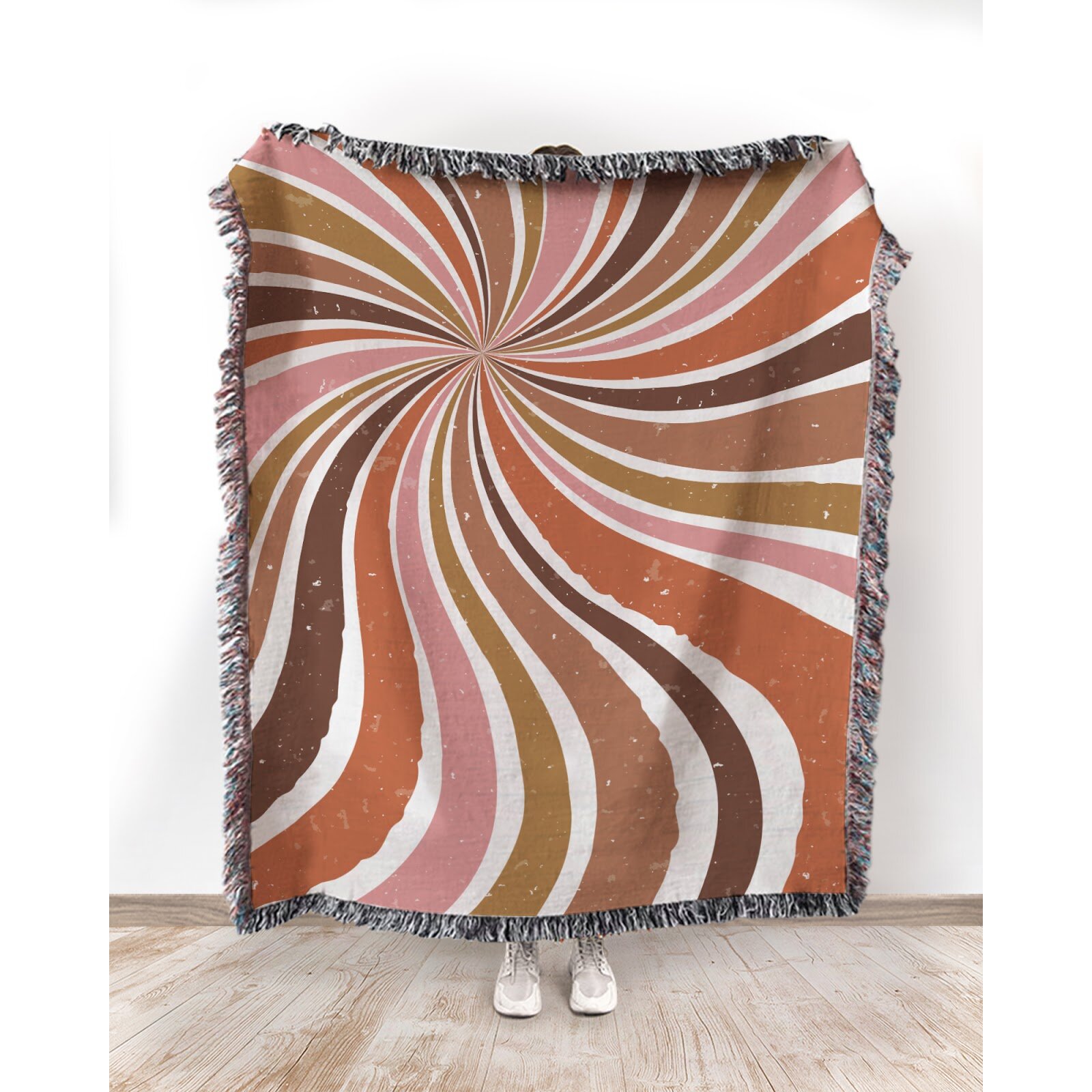 Super Soft Microfleece Blanket with Moderate Thickness can be Used in All seasons60x80adult Blanket. Psychedelic Greenery ArtSoft and Warm Blanket 