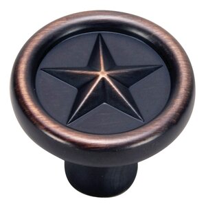 Texas Star Mushroom Knob