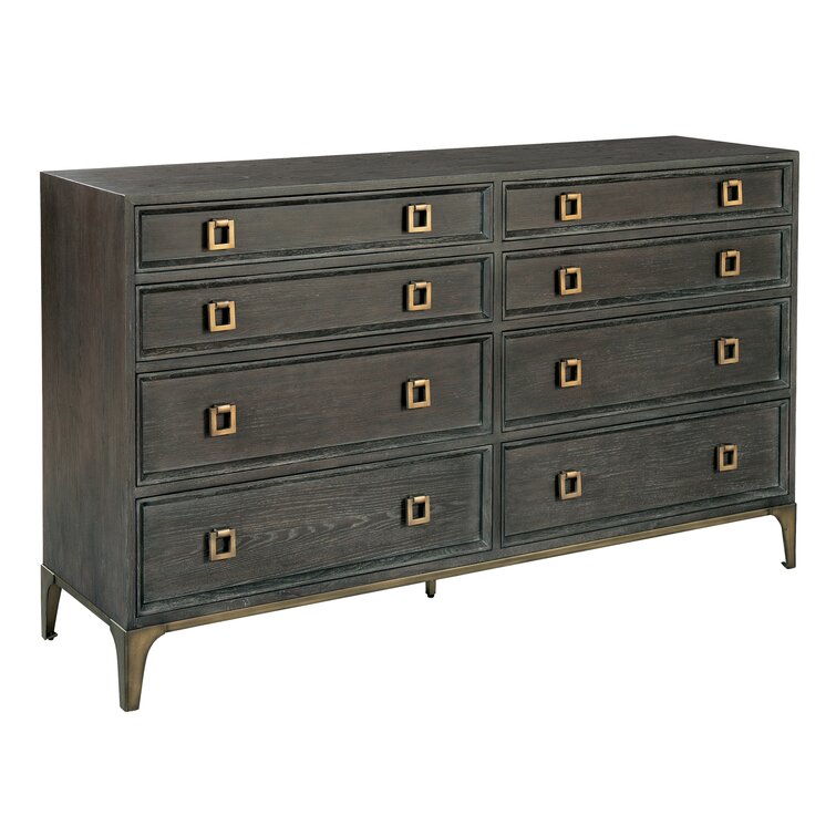 Brayden Studio® Hittle 8 Drawer 67.75'' W Solid Wood Dresser Wayfair