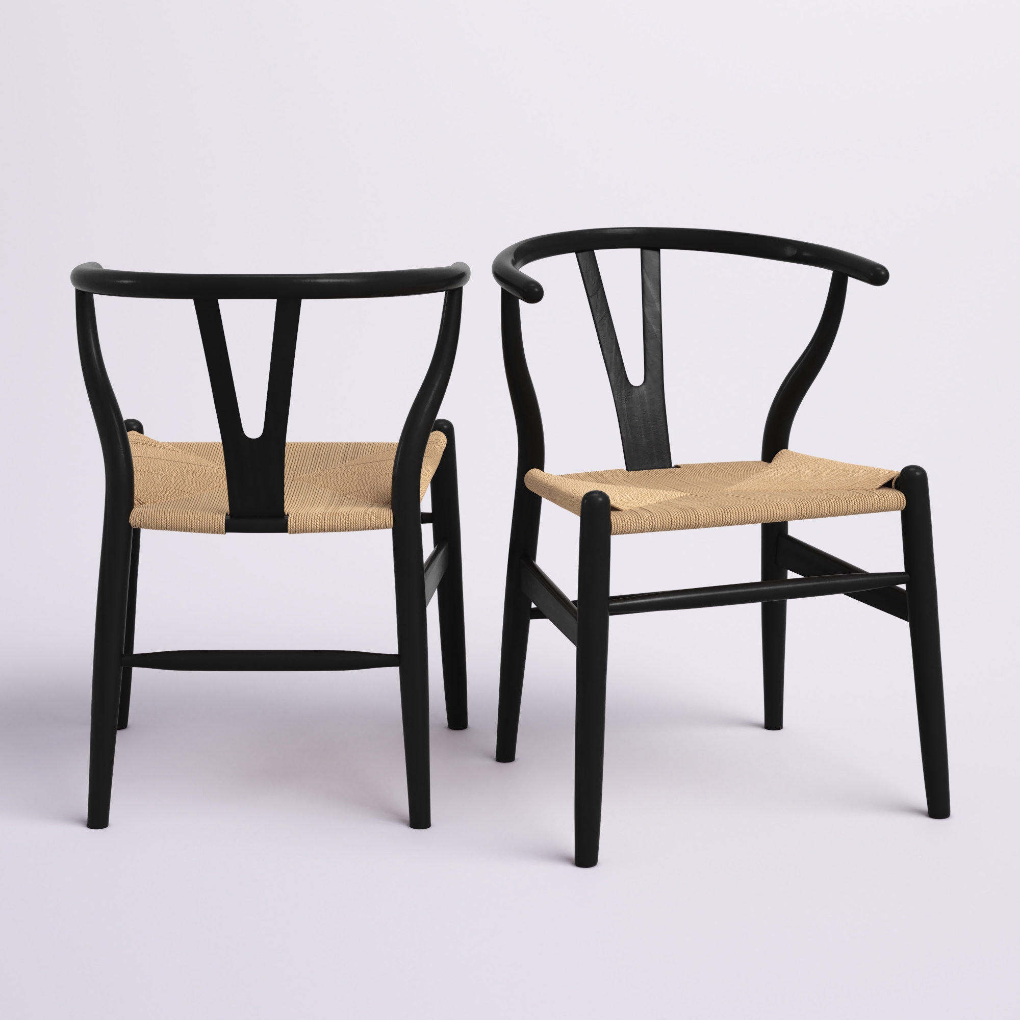 wayfair wishbone dining chairs