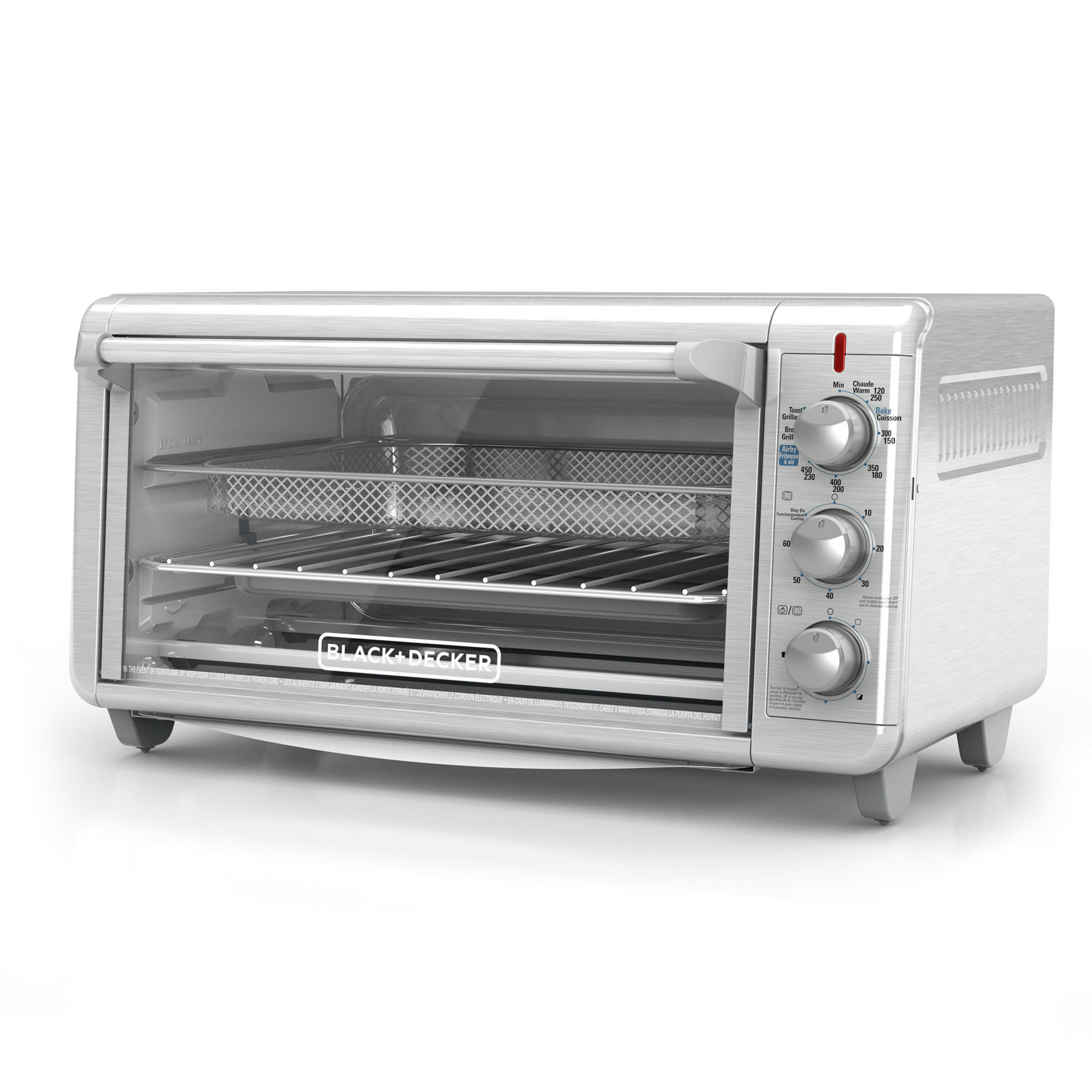 Black Decker Crisp N Bake Air Fry Toaster Oven Reviews Wayfair