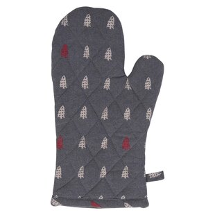 holiday time oven mitt