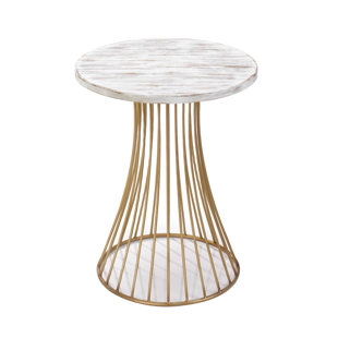 Circle End Table by Nikki Chu 2019 Coupon