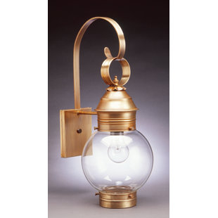 Best Onion 1-Light Outdoor Wall Lantern By Northeast Lantern Outdoor Lighting Onion 1-Light Outdoor Wall Lantern By Northeast Lantern Outdoor Lighting