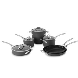 Calphalon Signatureu2122  10 Piece Nonstick Cookware Set