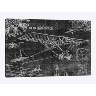 Vintage Aviation Art Wayfair