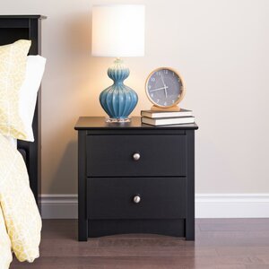 Wanda 2 Drawer Nightstand